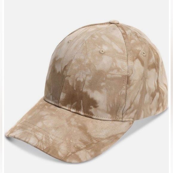 Jenni cotton tie-dyed women's baseball cap NATURAL / BEIGE - Picture 3 of 4